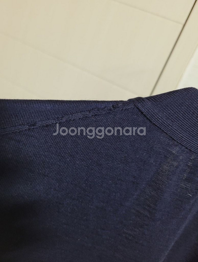 톰브라운 메리노룰 가디건 네이비 3사이즈--9