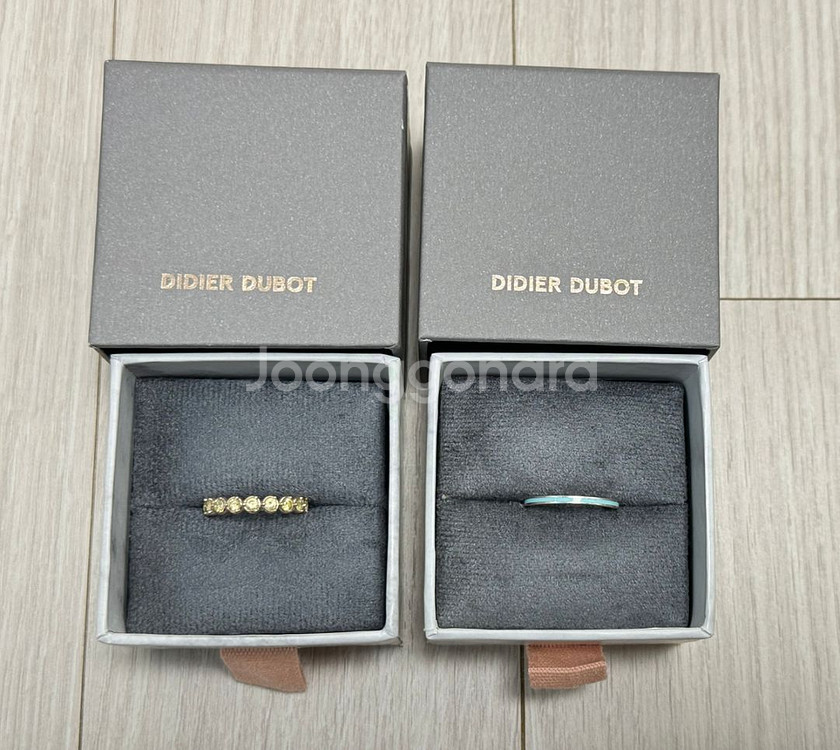 디디에두보 레 드 파리 반지--1