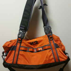 (텍부착) K2 캠핑 가방 ㅡ배낭으로도 가능