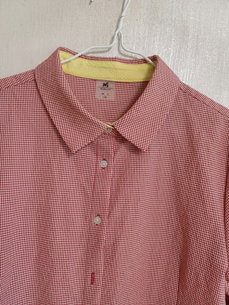 여성 밀레 봄.가을 여름 쿨 등산셔츠 (스판100) 이미지