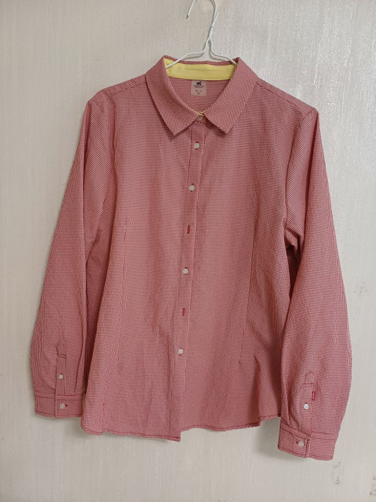 여성 밀레 봄.가을 여름 쿨 등산셔츠 (스판100) 이미지