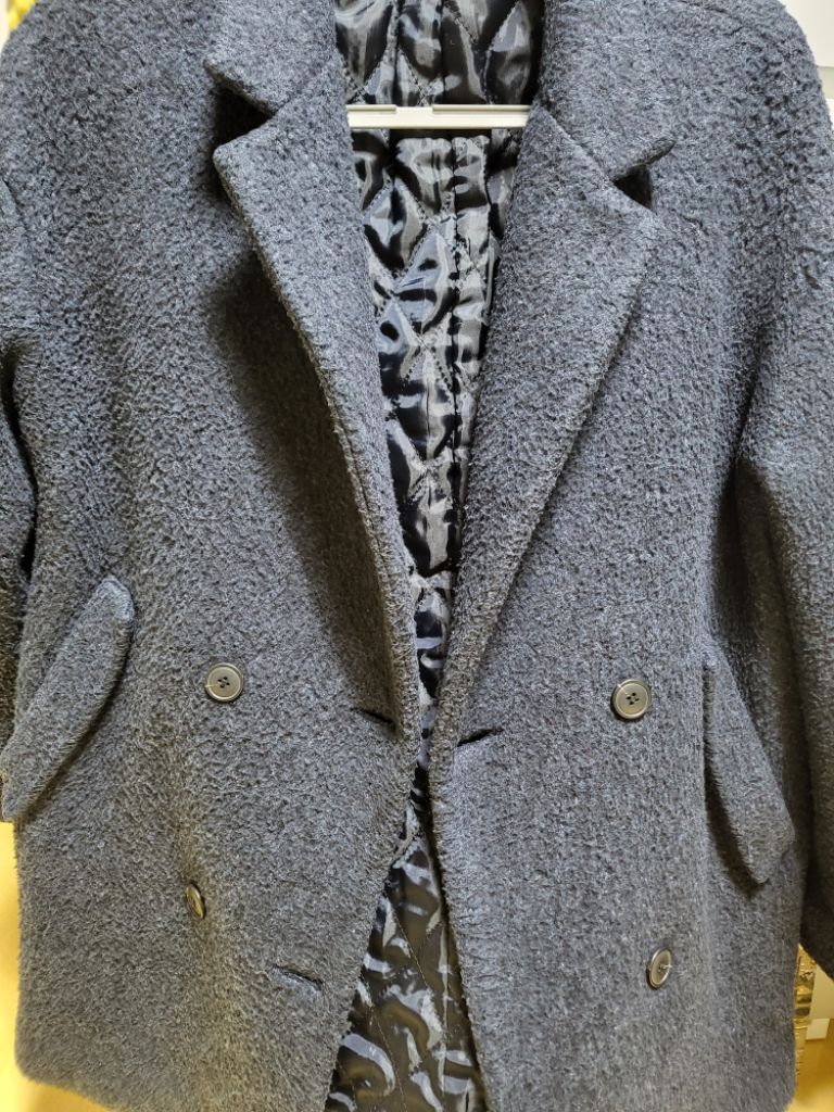 여성 의류 아우터 겨울 누빔 부클 코트 더블코트 자켓