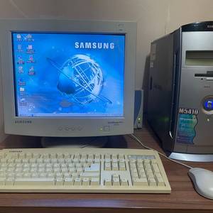 삼성 매직스테이션 M5410 윈도우98 컴퓨터