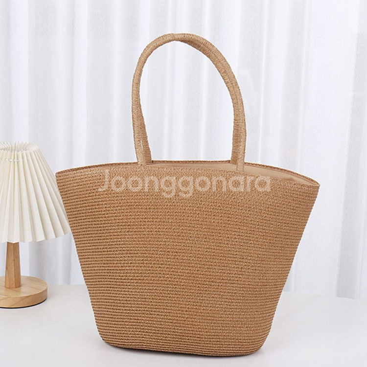 여름가방 비치가방 라탄 왕골 밀짚 여름 빅백 물놀이--0