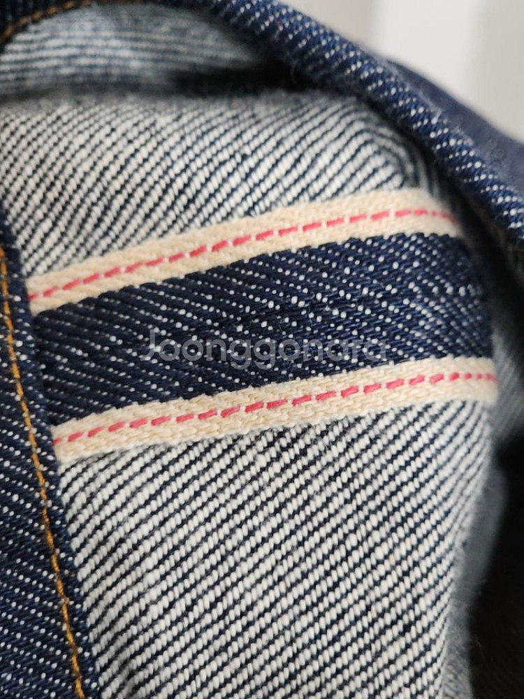 (29) APC 아페세 청바지 생지 셀비지라인 데님팬츠--4