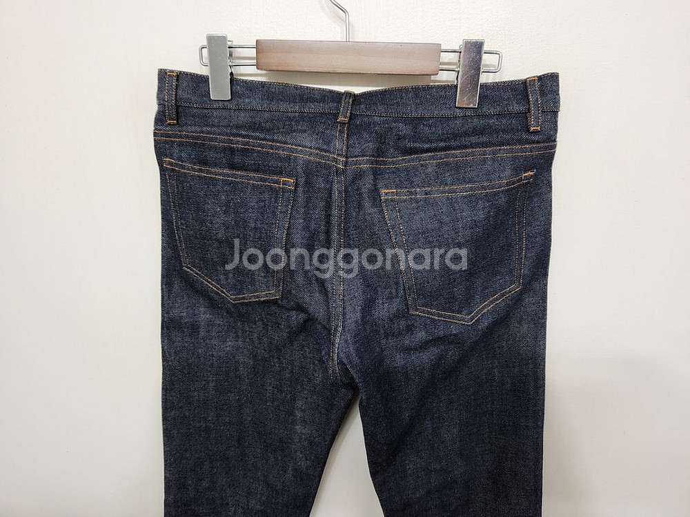 (29) APC 아페세 청바지 생지 셀비지라인 데님팬츠--5