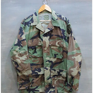 미군 오리지널 우드랜드 카모플라쥬 셔츠 자켓 M/L