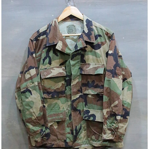 미군 오리지널 우드랜드 카모플라쥬 셔츠 자켓 M/S
