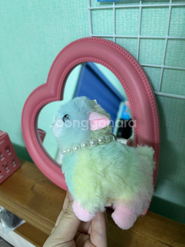 알파카 키링 인형--1