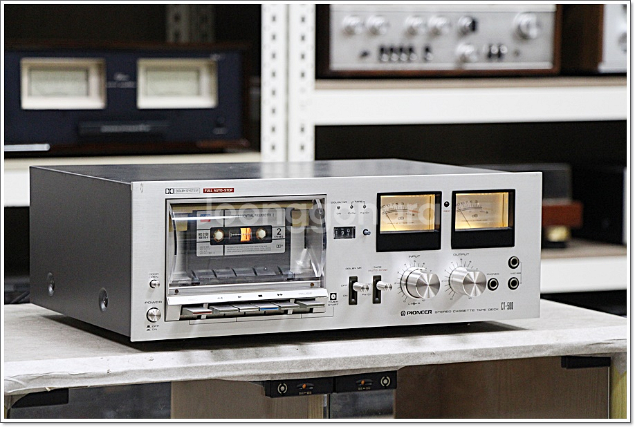 파이오니아(일본) A급 고급형 싱글데크 CT-500--0