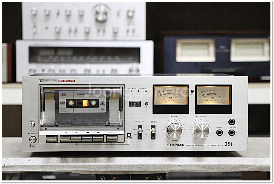 파이오니아(일본) A급 고급형 싱글데크 CT-500--2