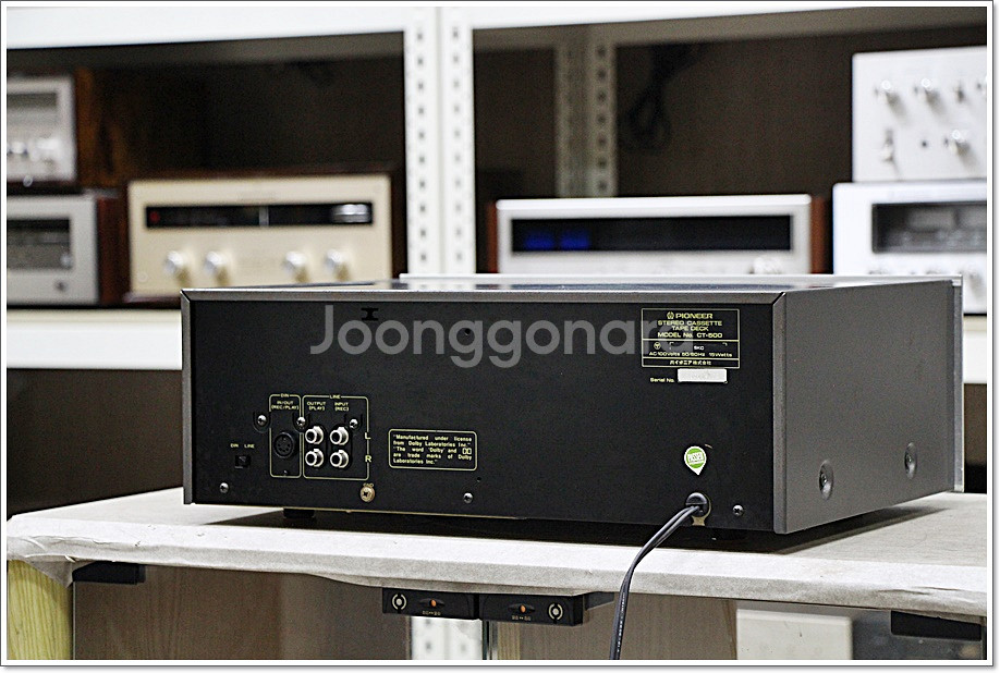 파이오니아(일본) A급 고급형 싱글데크 CT-500--8