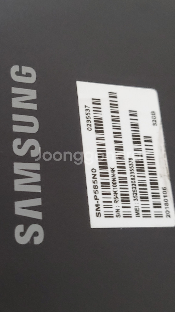 삼성갤럭시탭sm-p585+정품S펜--6