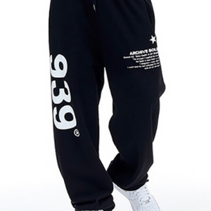 939 LOGO SWEAT PANTS (BLACK)