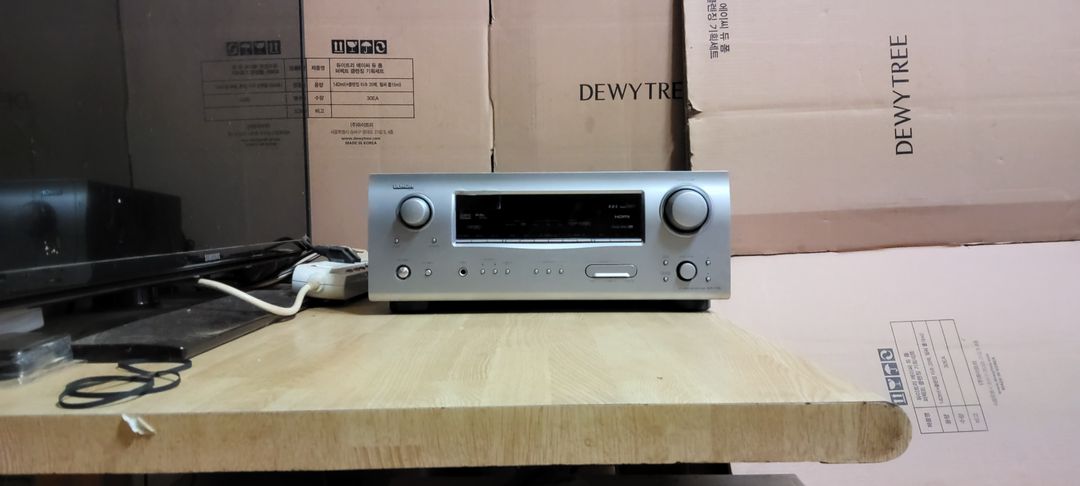 4 데논 AVR 1508 리시버 앰프 오디오 스피커