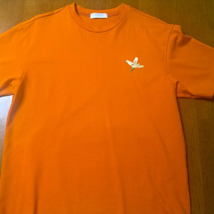 커스텀멜로우 남성 반팔 티셔츠 (오렌지, 사이즈95)