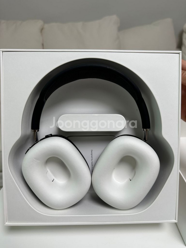 애플 에어팟 맥스 스페이스 그레이 판매합니다--1