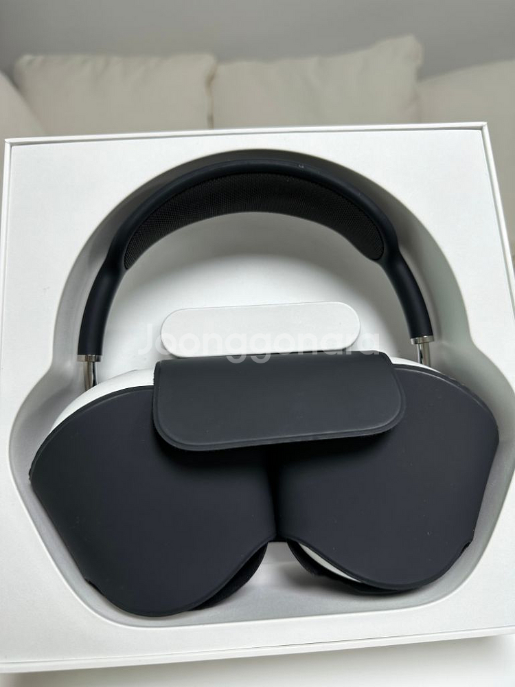 애플 에어팟 맥스 스페이스 그레이 판매합니다--4