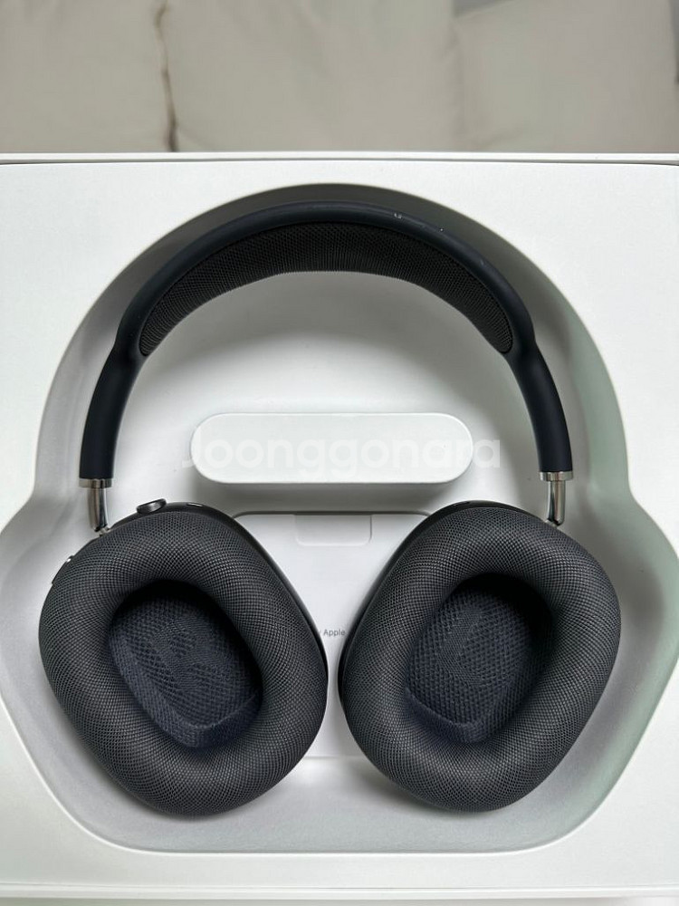 애플 에어팟 맥스 스페이스 그레이 판매합니다--6