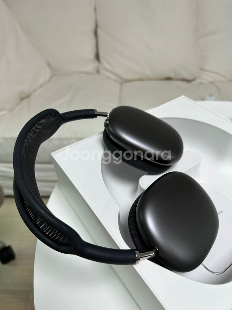 애플 에어팟 맥스 스페이스 그레이 판매합니다--7