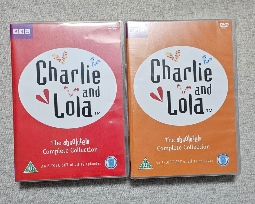 찰리와 롤라 DVD (거의 새상품)