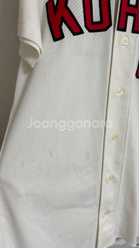 고려대학교 홈 야구복 (선수지급용)--2