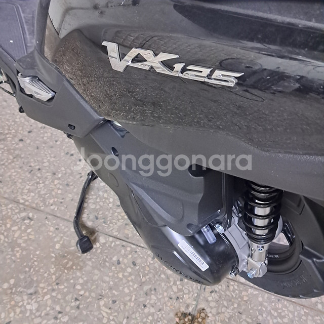 DNA모터스(대림자동차) VX125 24년식 범퍼가드--5