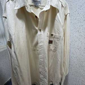 칼하트 남방 흰색 아이보리 셔츠