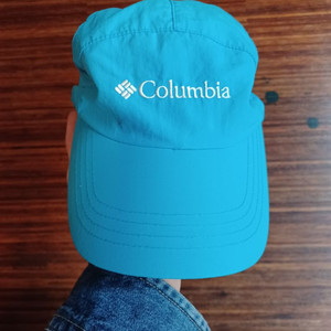 콜롬비아 나일론 모자 프리 하늘색
