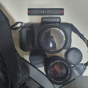 펜탁스 SF Xn 필름카메라 렌즈 2개 가방 세트