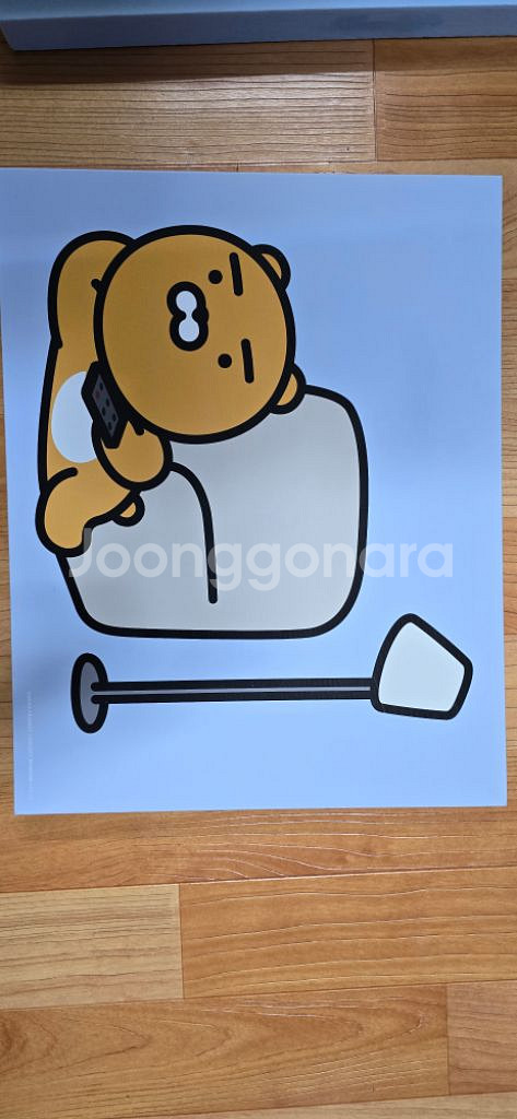 카카오프렌즈 라이언 일러스트 그림 액자--2