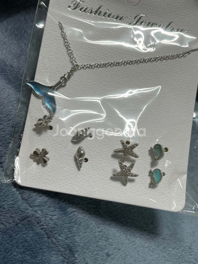 [~8/31 500원 할인] 바다 컨셉 귀걸이--0