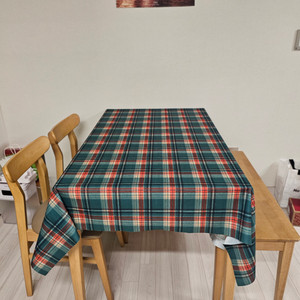 한샘 고무나무 원목 4인용 식탁 의자 벤치 세트