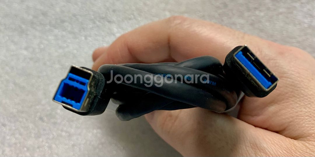새제품,DELL정품 USB3.0 1.5미터 케이블--1
