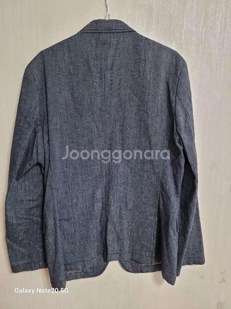 남성 스파오 봄.가을 면.린넨 캐주얼자켓 (100)--7