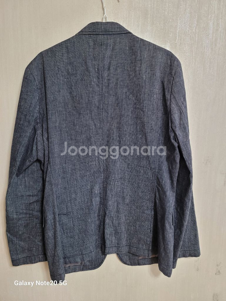 남성 스파오 봄.가을 면.린넨 캐주얼자켓 (100)--9