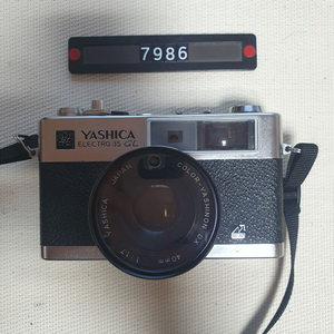 야시카 일렉트로 35 GL 필름카메라 블랙바디
