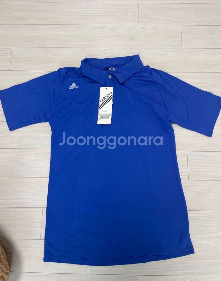 [새제품] 아디다스골프 아디제로 기능성 골프웨어 반팔티--1