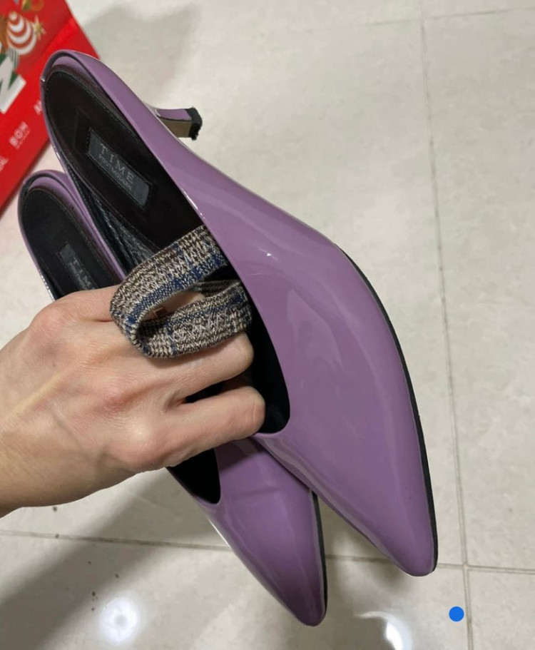 타임 TIME 235 사이즈 슬링백--4