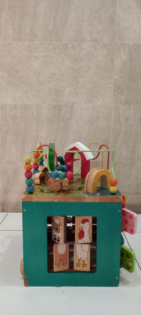 명품 아기 어린이 지능개발장난감 동물원 비지주 이미지