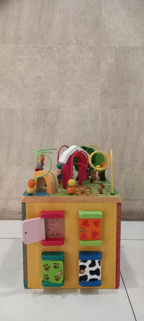 명품 아기 어린이 지능개발장난감 동물원 비지주 이미지