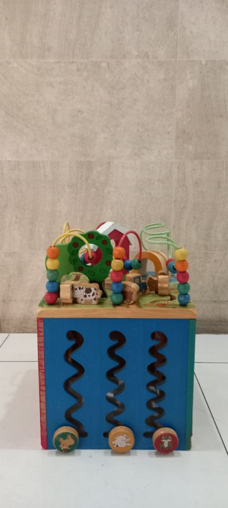 명품 아기 어린이 지능개발장난감 동물원 비지주 이미지