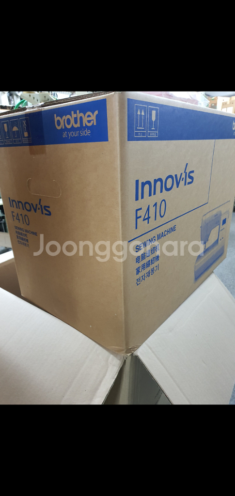 부라더미싱 F410 최고급미싱 미개봉--2
