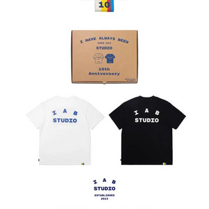 iab 반팔 검정 흰색 세트 xl