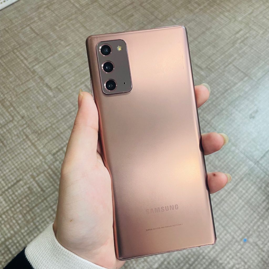 갤럭시 노트20 브론즈 256GB U+ S급무잔상공기계