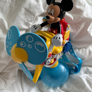 디즈니랜드 미키마우스 캐릭터 분무기 미스트 핸디 선풍기
