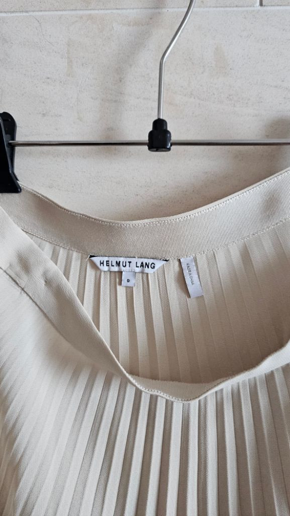 (정품) 핼무트랭 실크블렌디드 롱 스커트--1