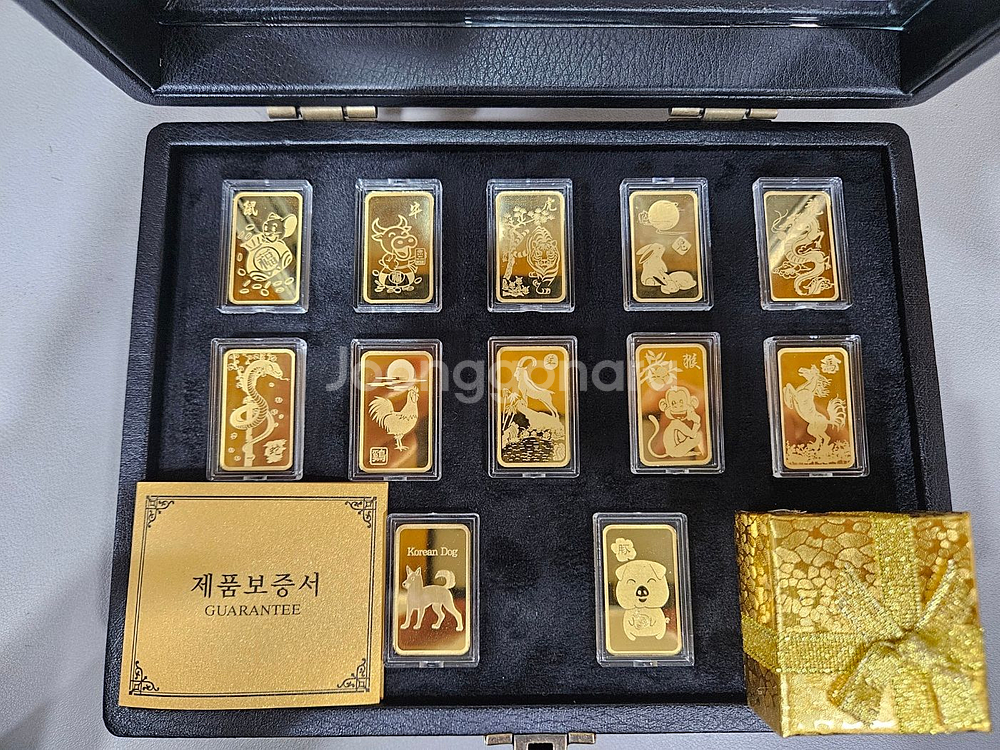 12지신 양띠 1돈 골드바--2