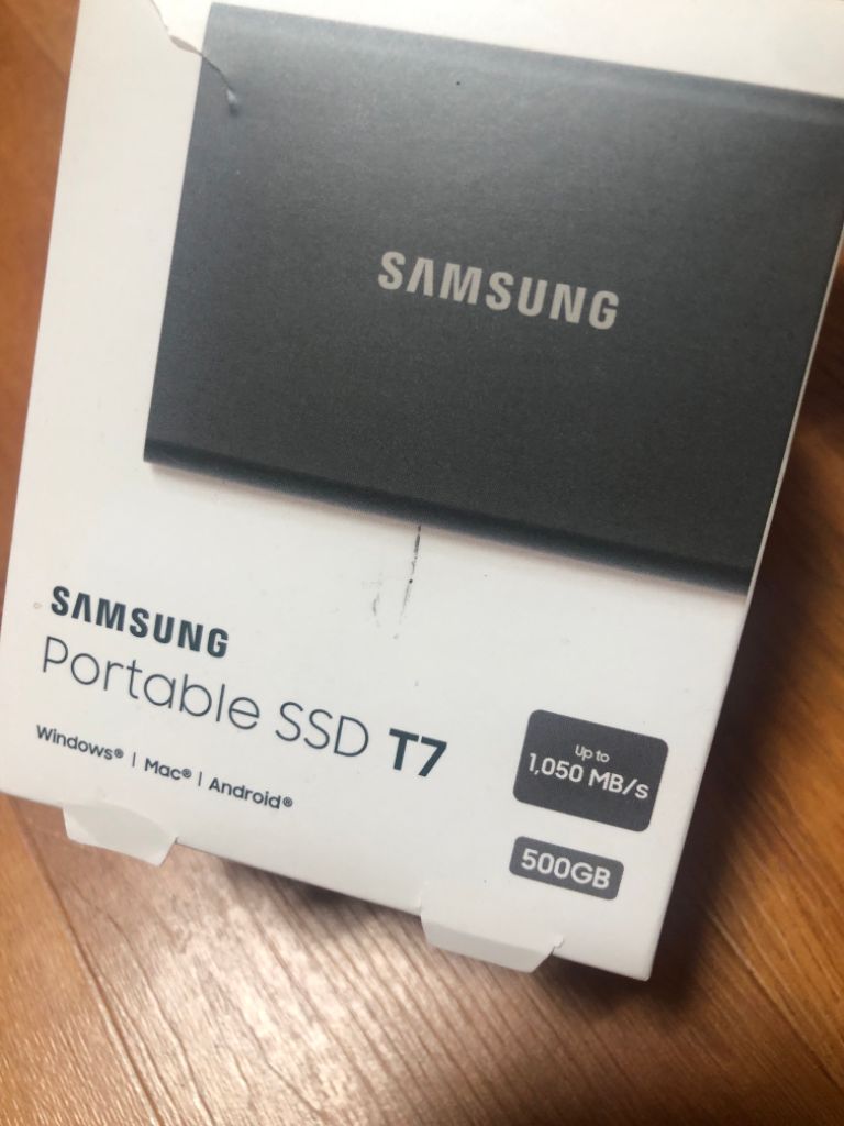 삼성 T7 ssd 500gb