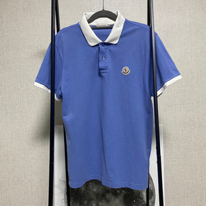 정품 L) 몽클레어 블루 폴로 카라 티셔츠 95~100
